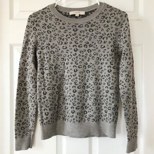 Loft Animal Print Sweater